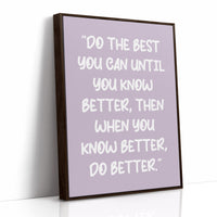 Do The Best You Can Quote Print