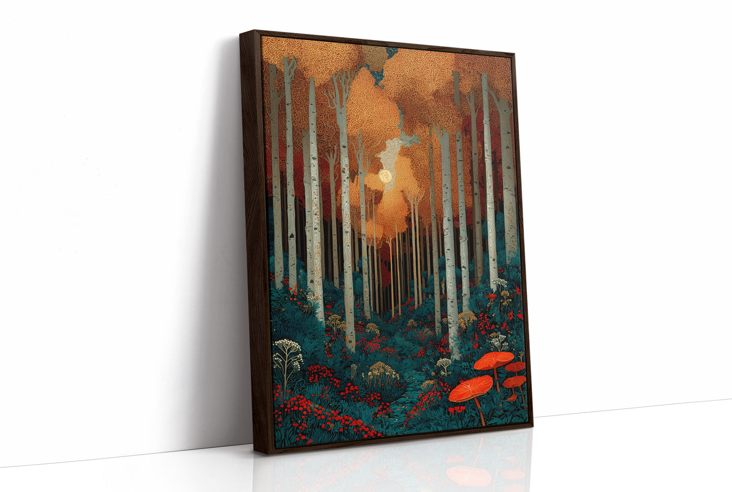 The Moon Waits at the End of the Wood