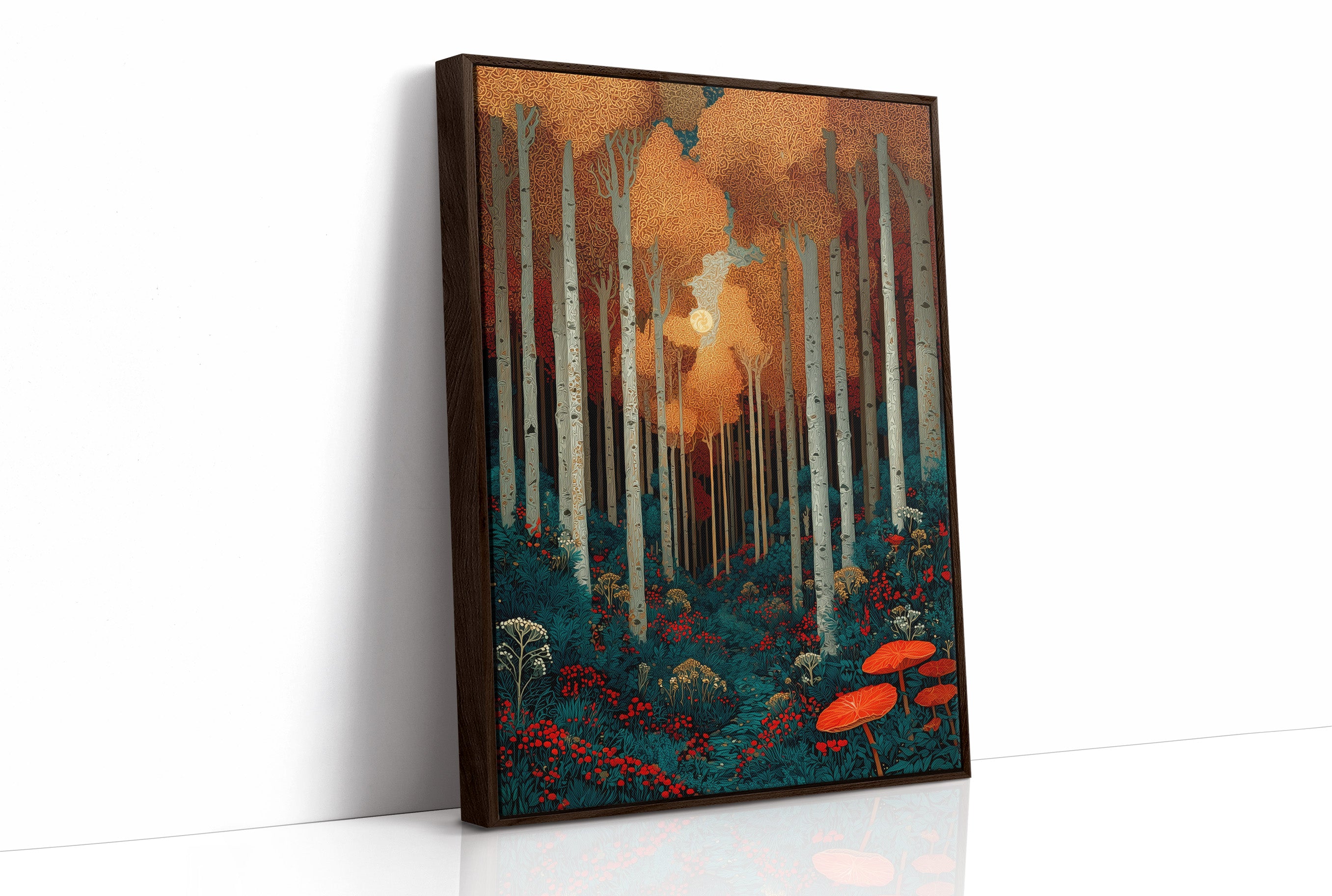 The Moon Waits at the End of the Wood