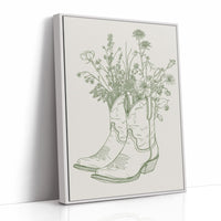 Wildflowers Dance In Leather Boots