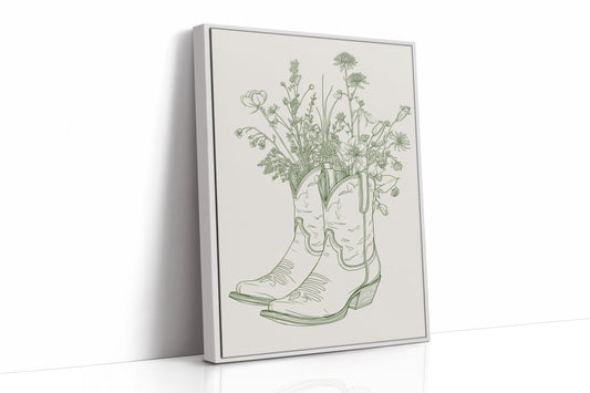 Wildflowers Dance In Leather Boots