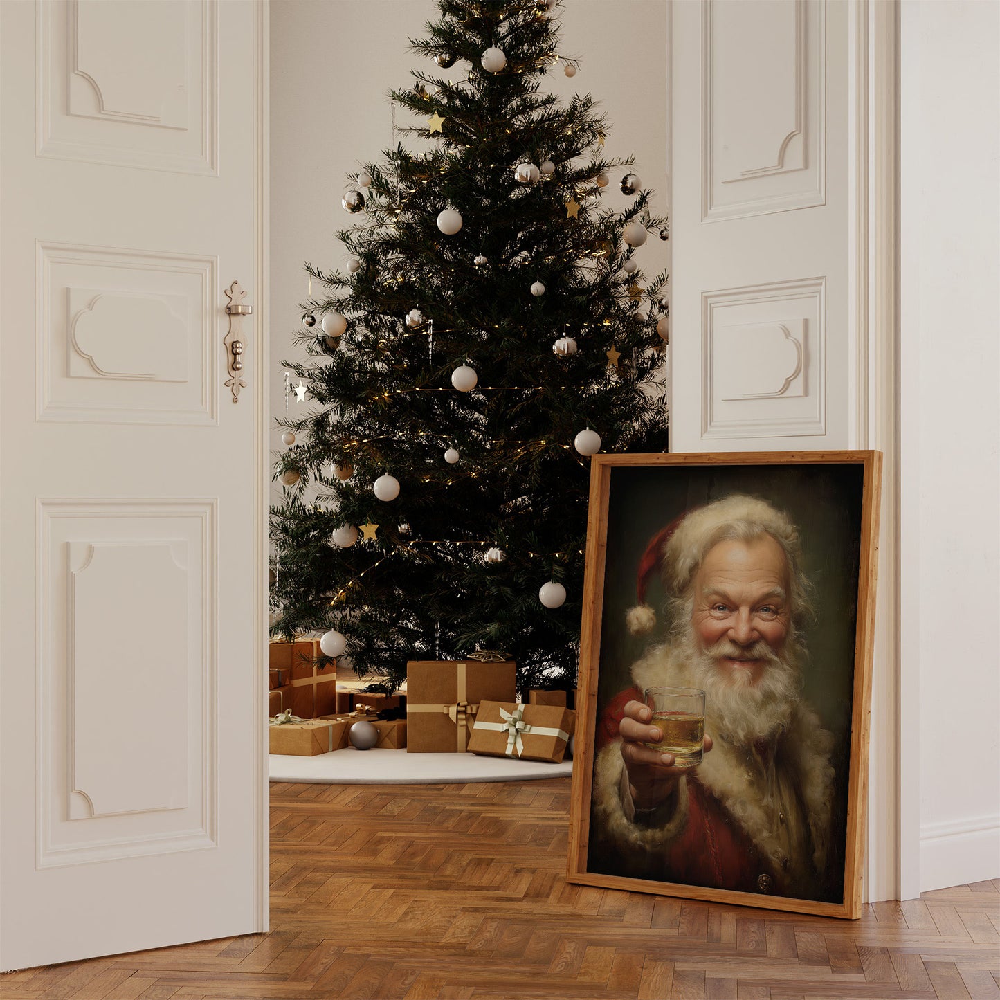 Holiday Spirits And Golden Cheer