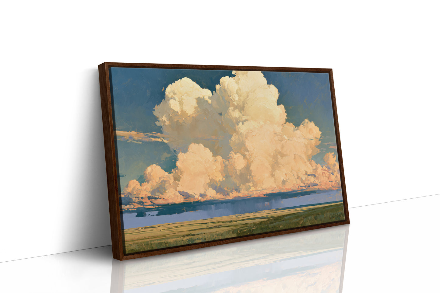 Storm Building Over The Plains