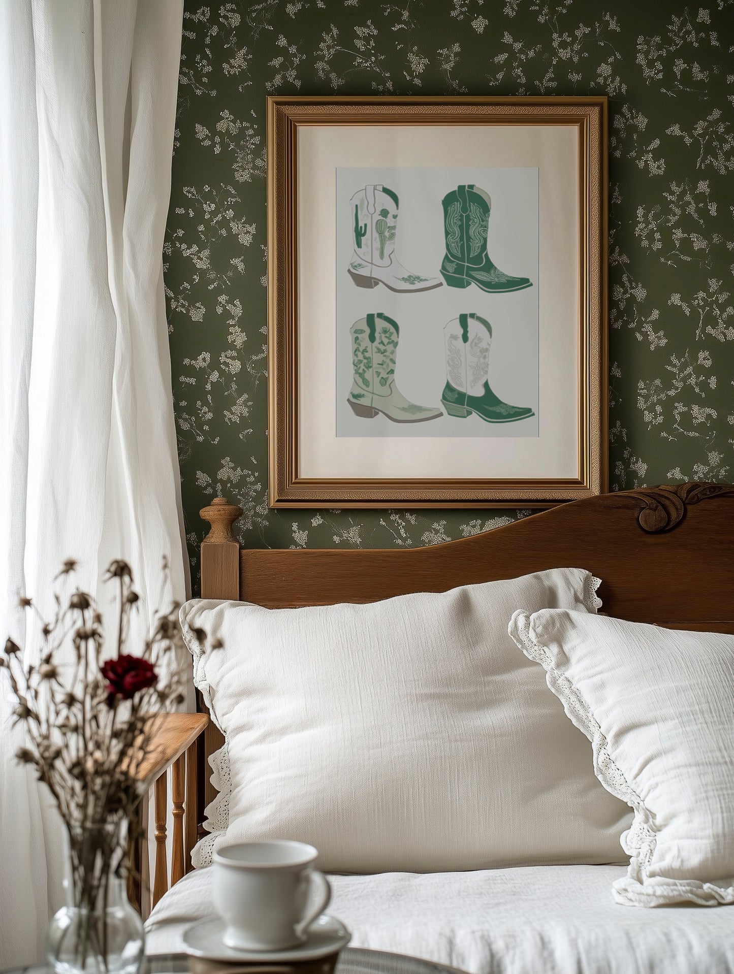 Sage Boots Dance Through Cactus Fields