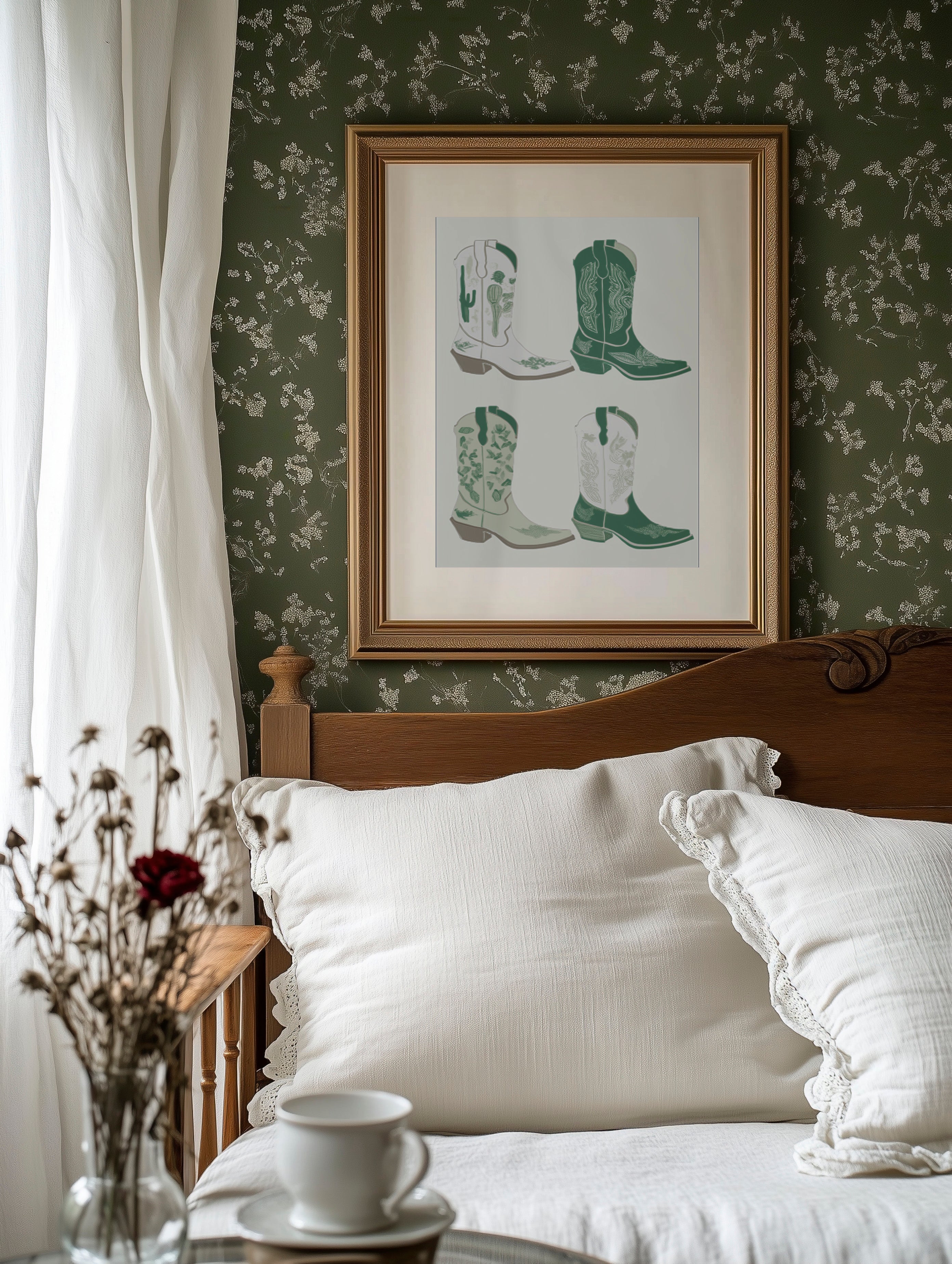 Sage Boots Dance Through Cactus Fields