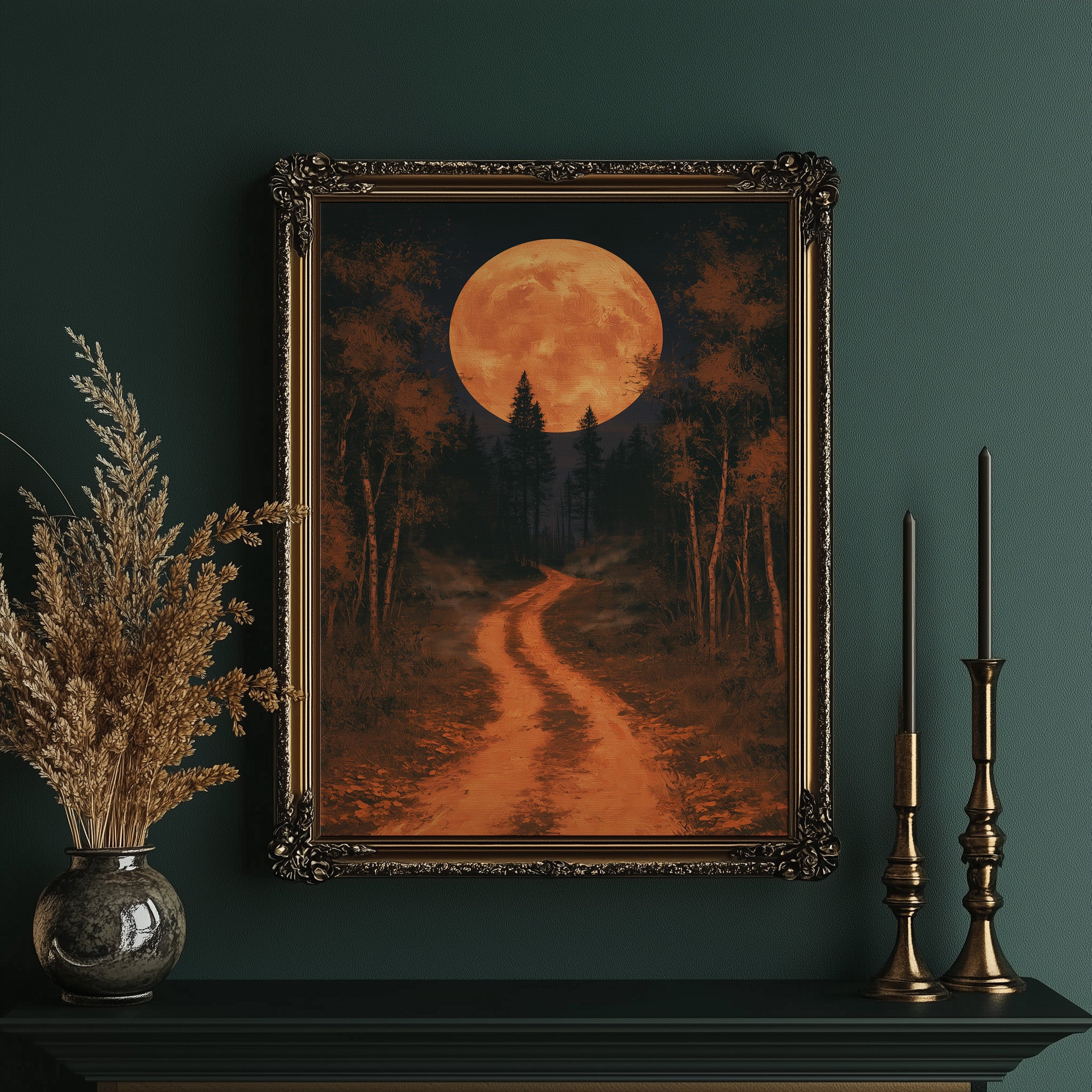 The Path Beneath the Harvest Moon