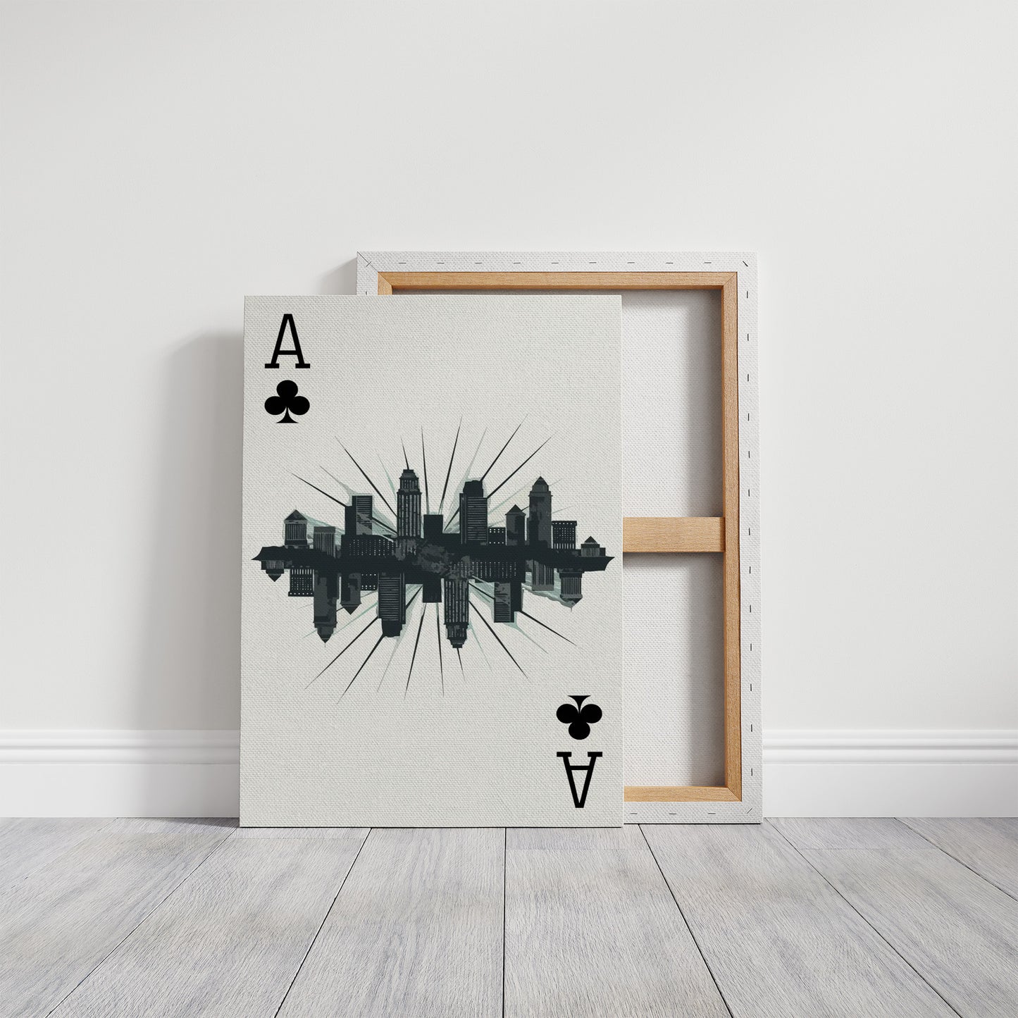 Skyline of Spades and Steel