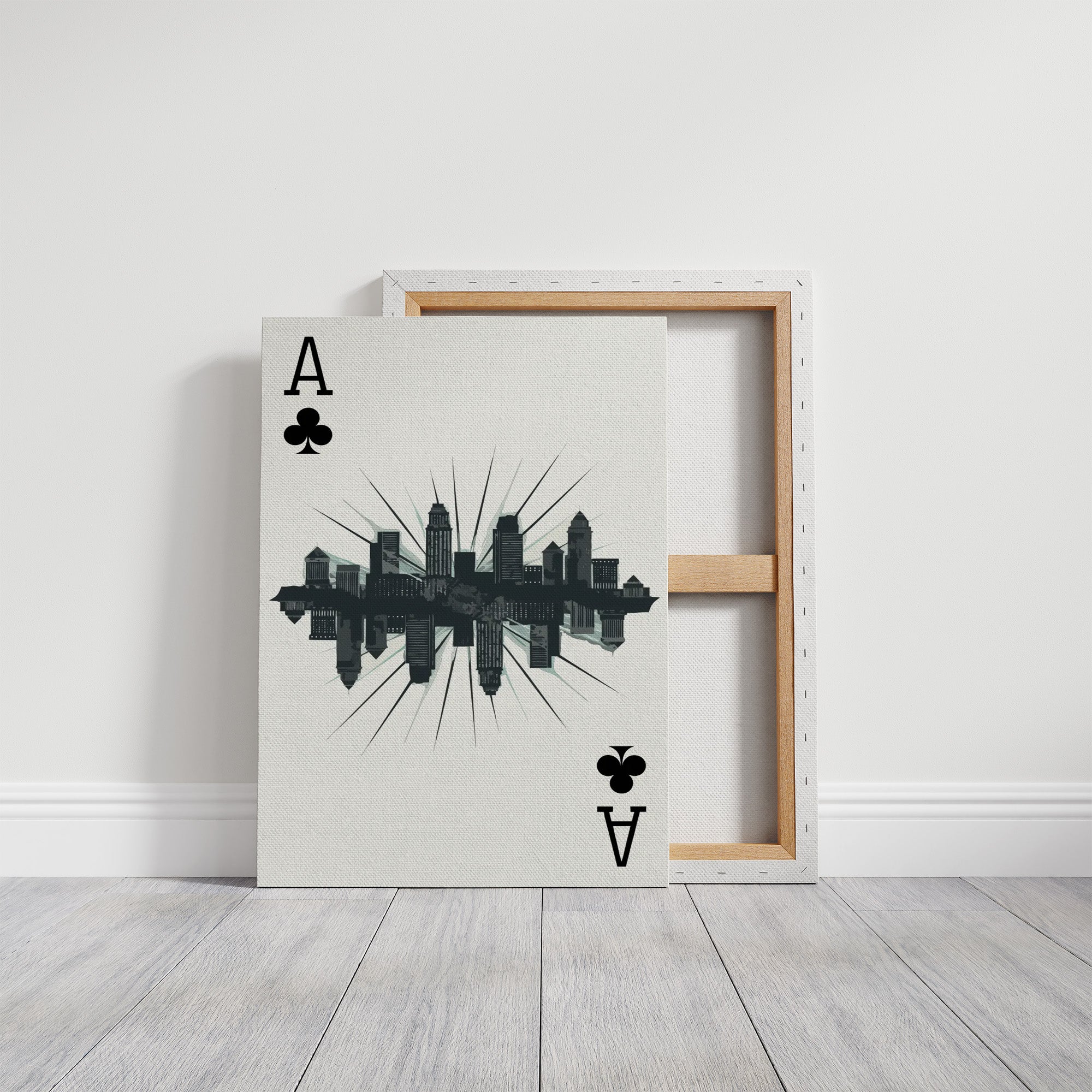 Skyline of Spades and Steel