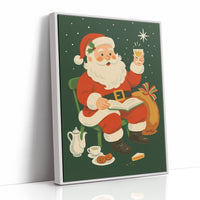 Jolly Old Saint Takes Pause
