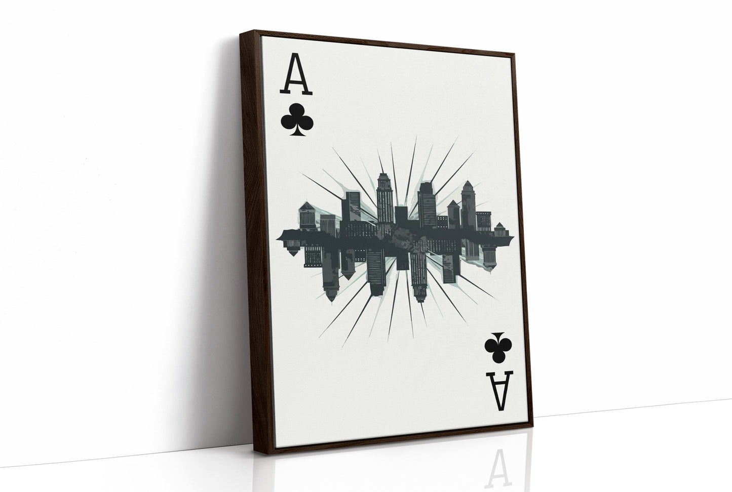 Skyline of Spades and Steel