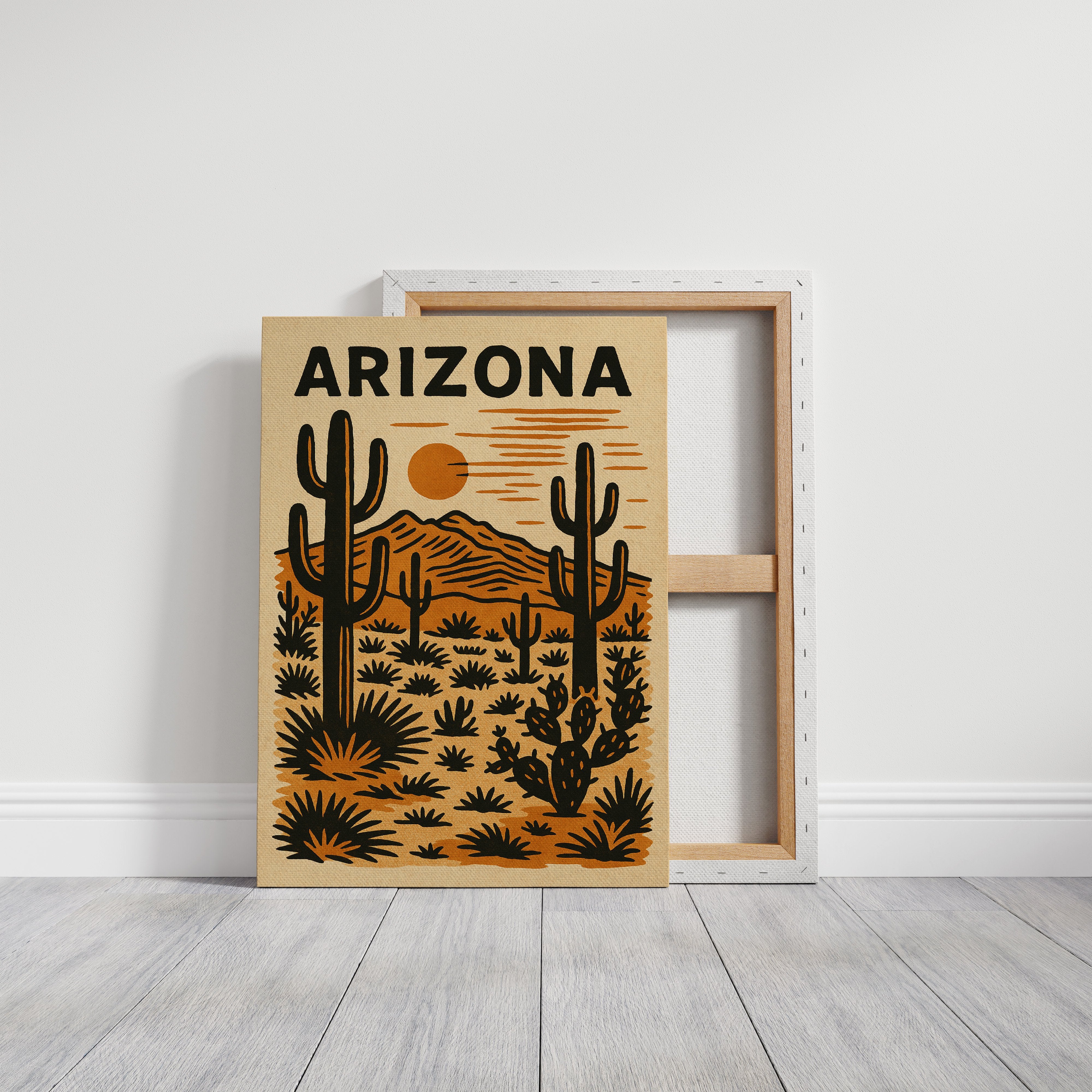 Saguaro Sunset Calls You Home