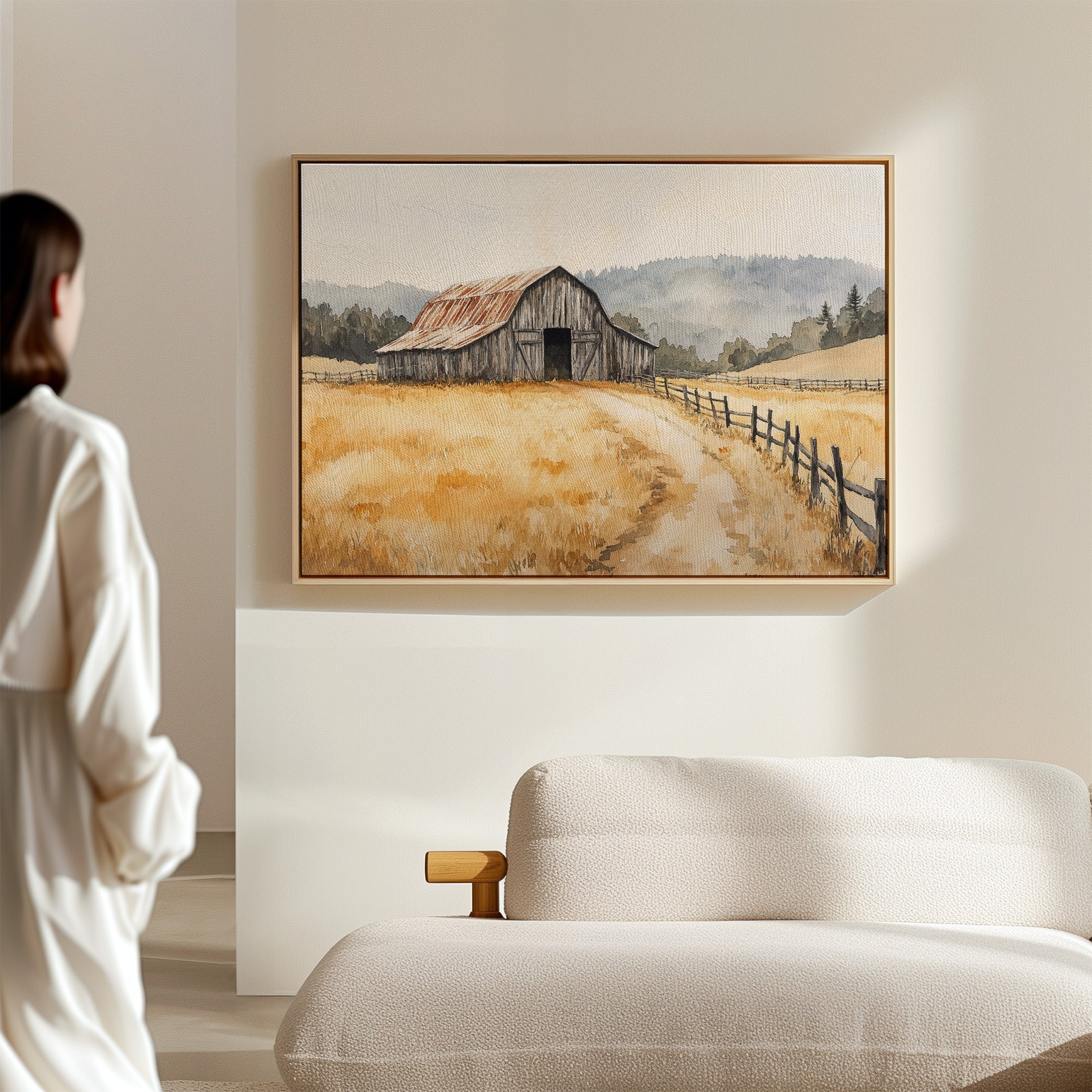 Autumn Fields Lead Home Again