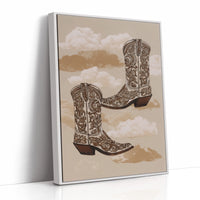Boots Tell Tales Of Prairie Wind