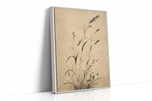 Wild Grasses Bow To Autumn Wind