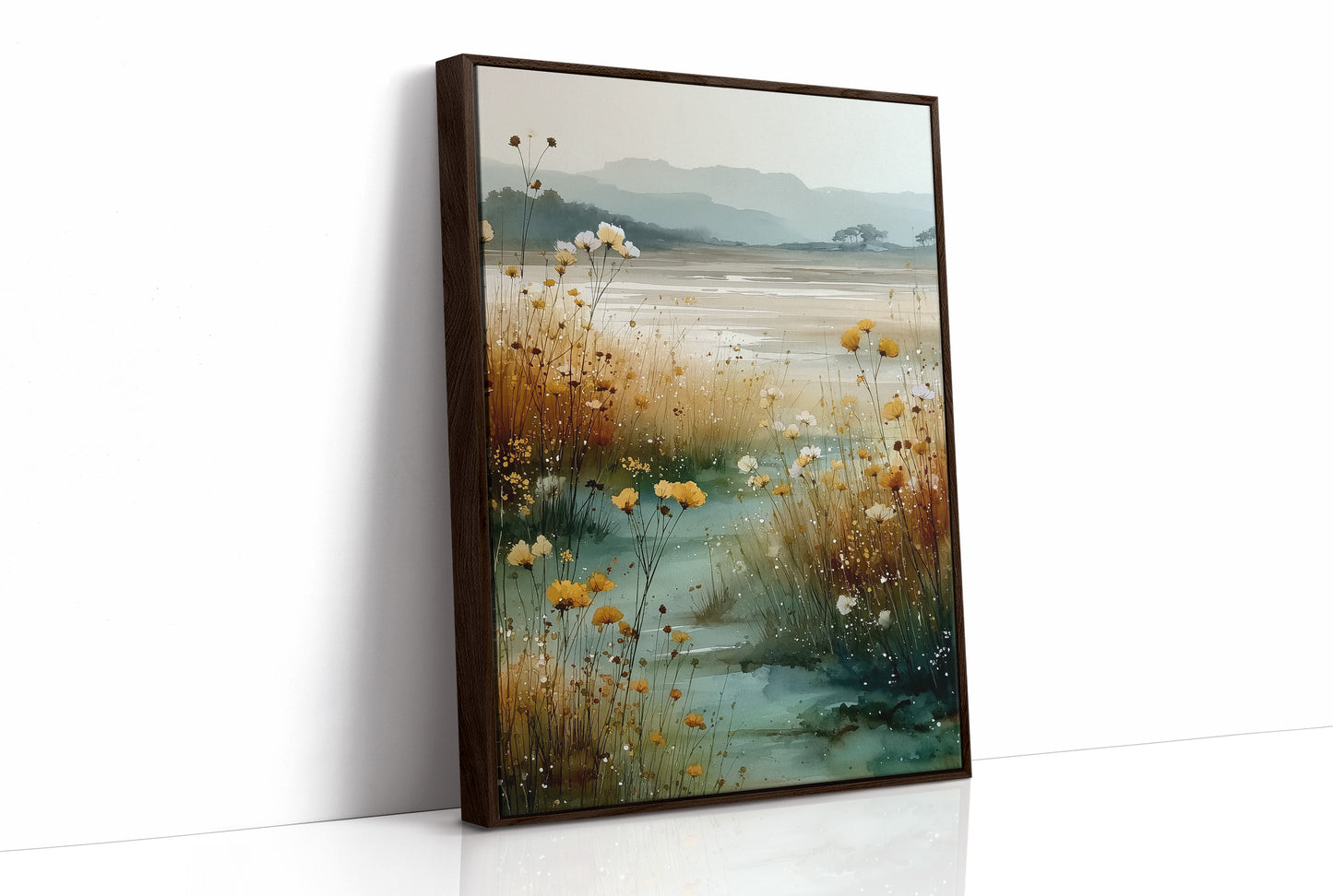 Wildflowers at the Edge of Quiet