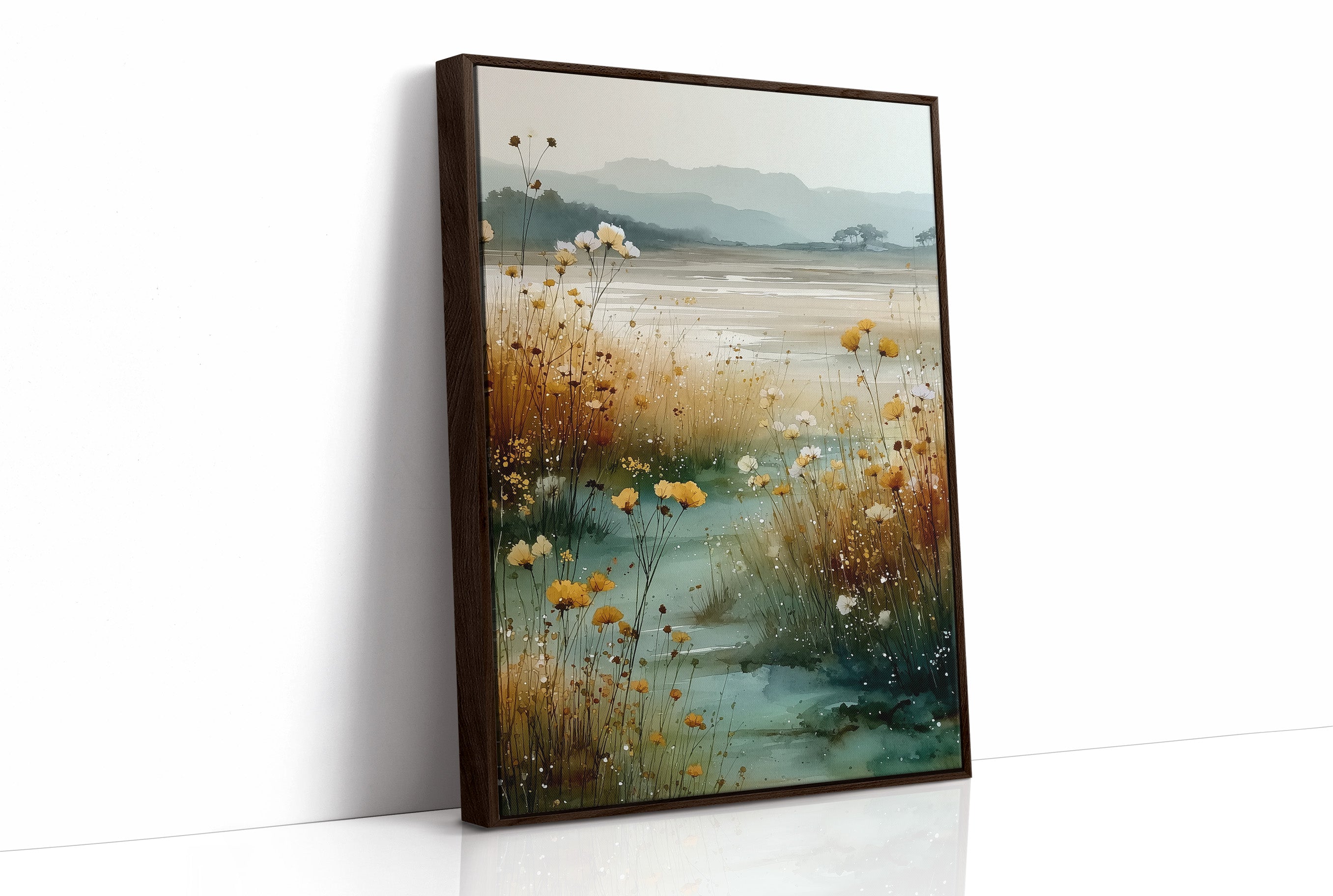 Wildflowers at the Edge of Quiet