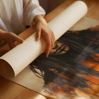 Ember Stare Warrior Portrait