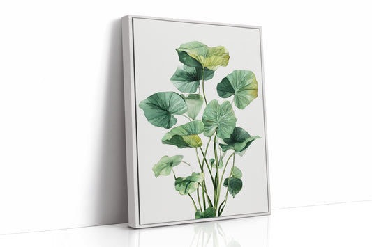 Lotus Leaves Dance In Sunlight