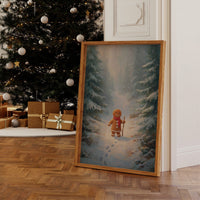 Gingerbread Explorer Finds Winter Path