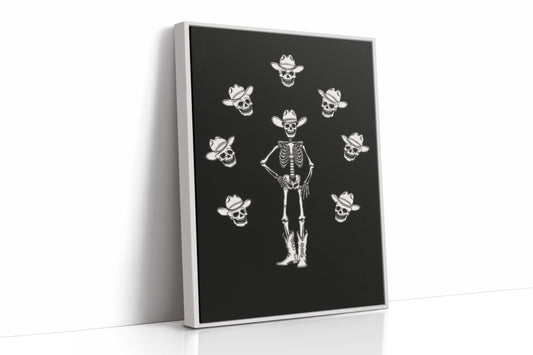 Cowboy Bones Dance Under Stars