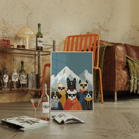 Mountain Dogs Rock Their Alps Ski