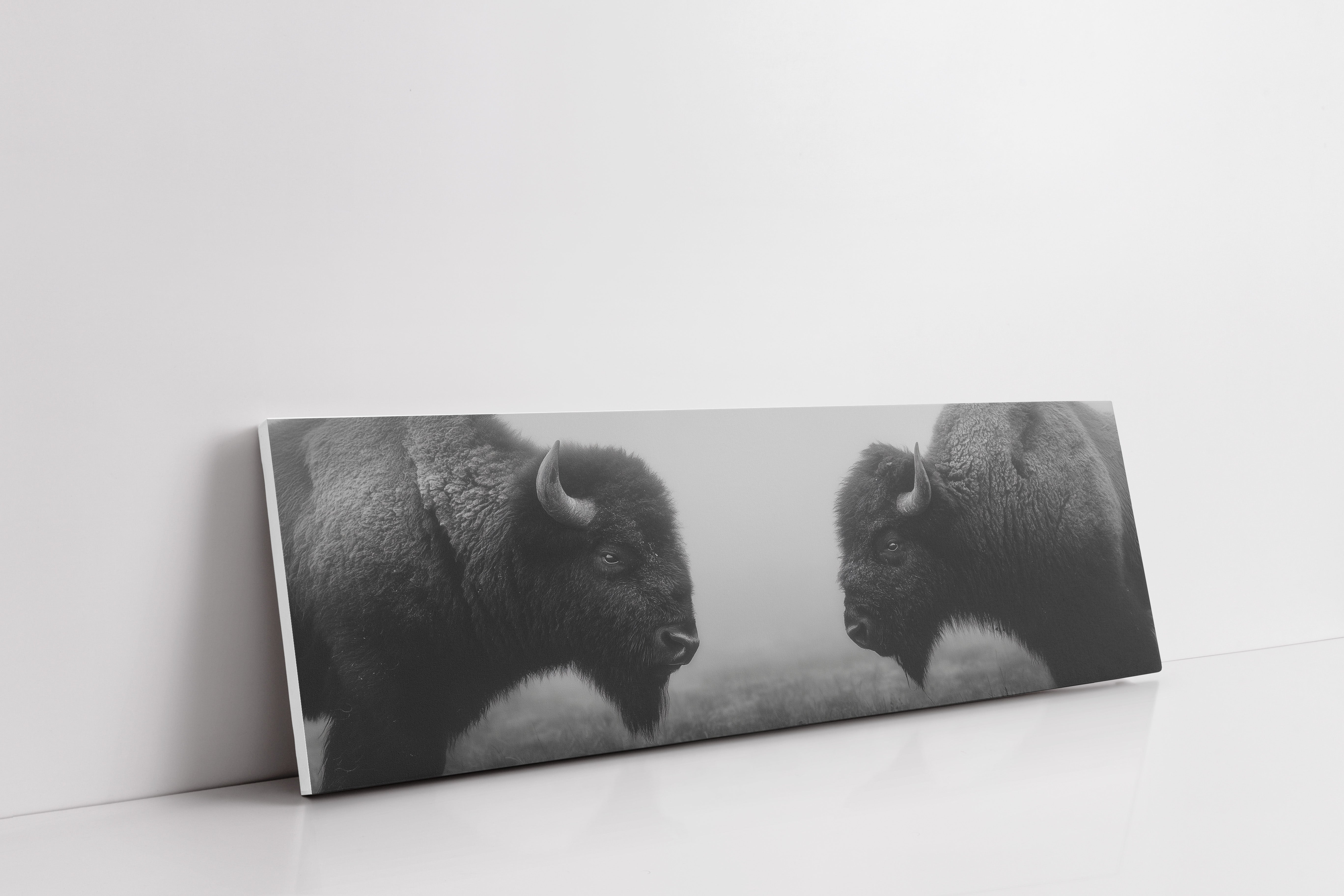 Silent Strength Of The American Bison