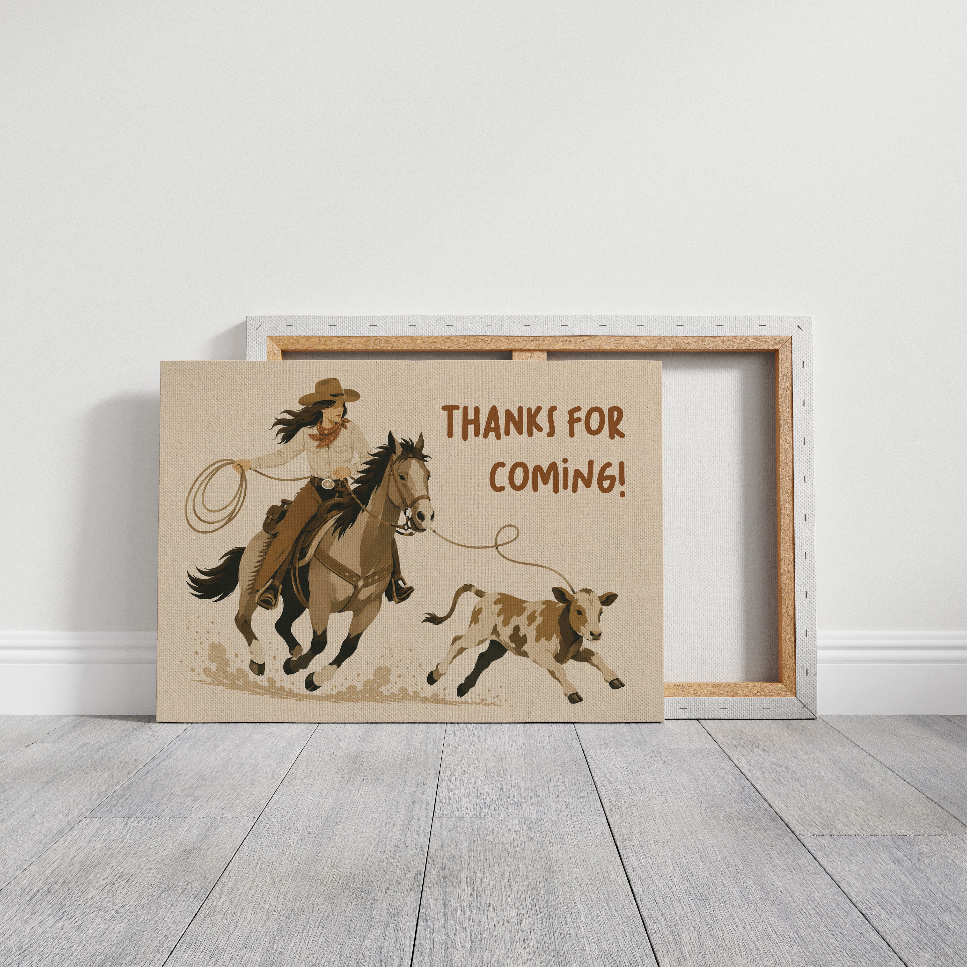 Cowgirl Wrangling Words of Thanks