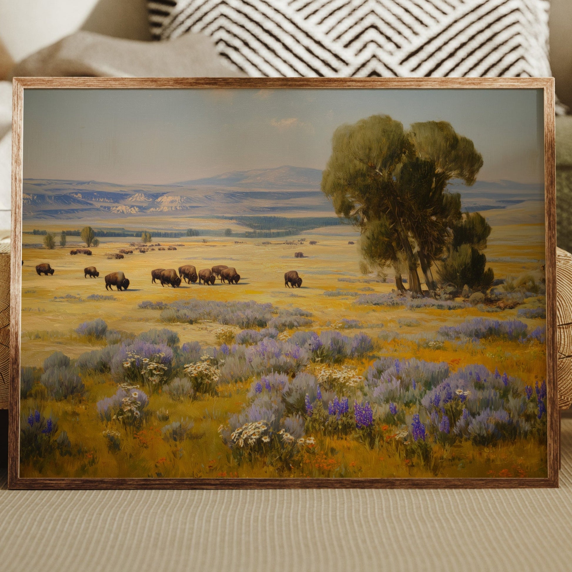 Prairie Lupines Guide Buffalo Home