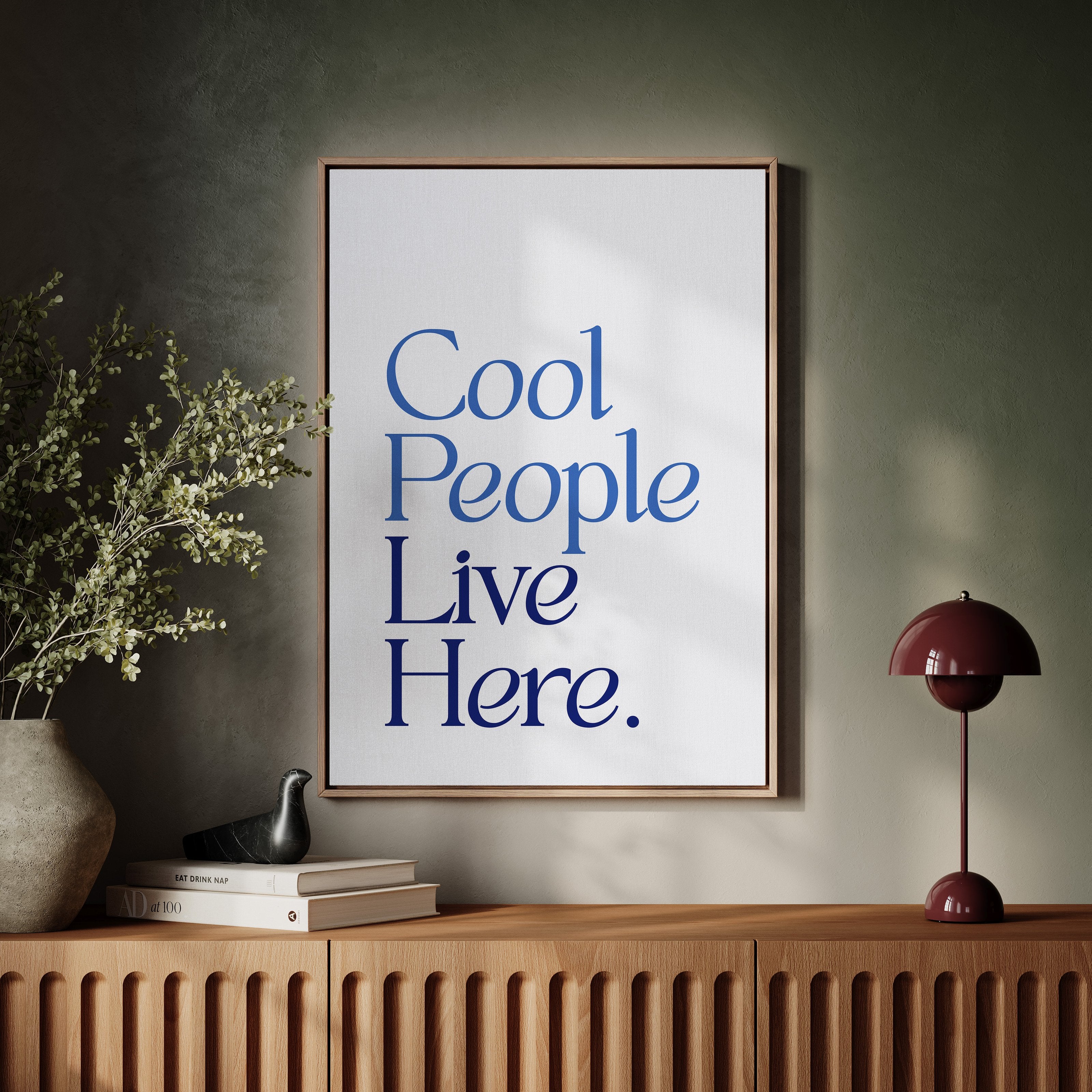 Blue Letters Dance Their Truth