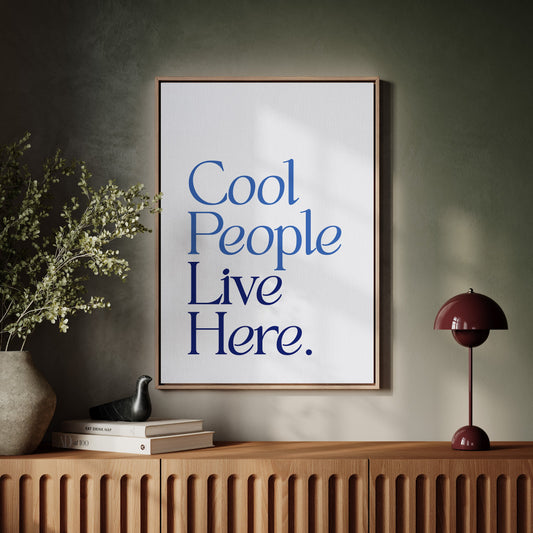 Blue Letters Dance Their Truth