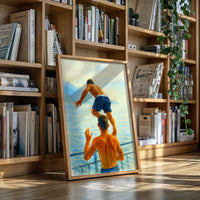 Summer Leaps Into Ocean Blue
