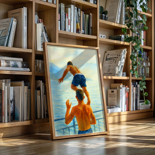 Summer Leaps Into Ocean Blue