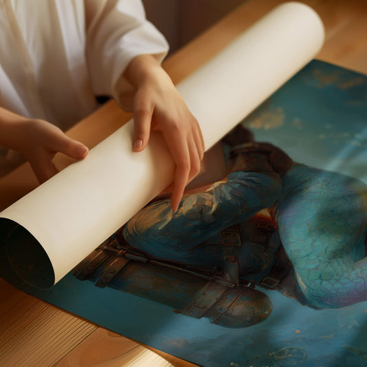 Brass Depths Embrace Aquatic Dreams