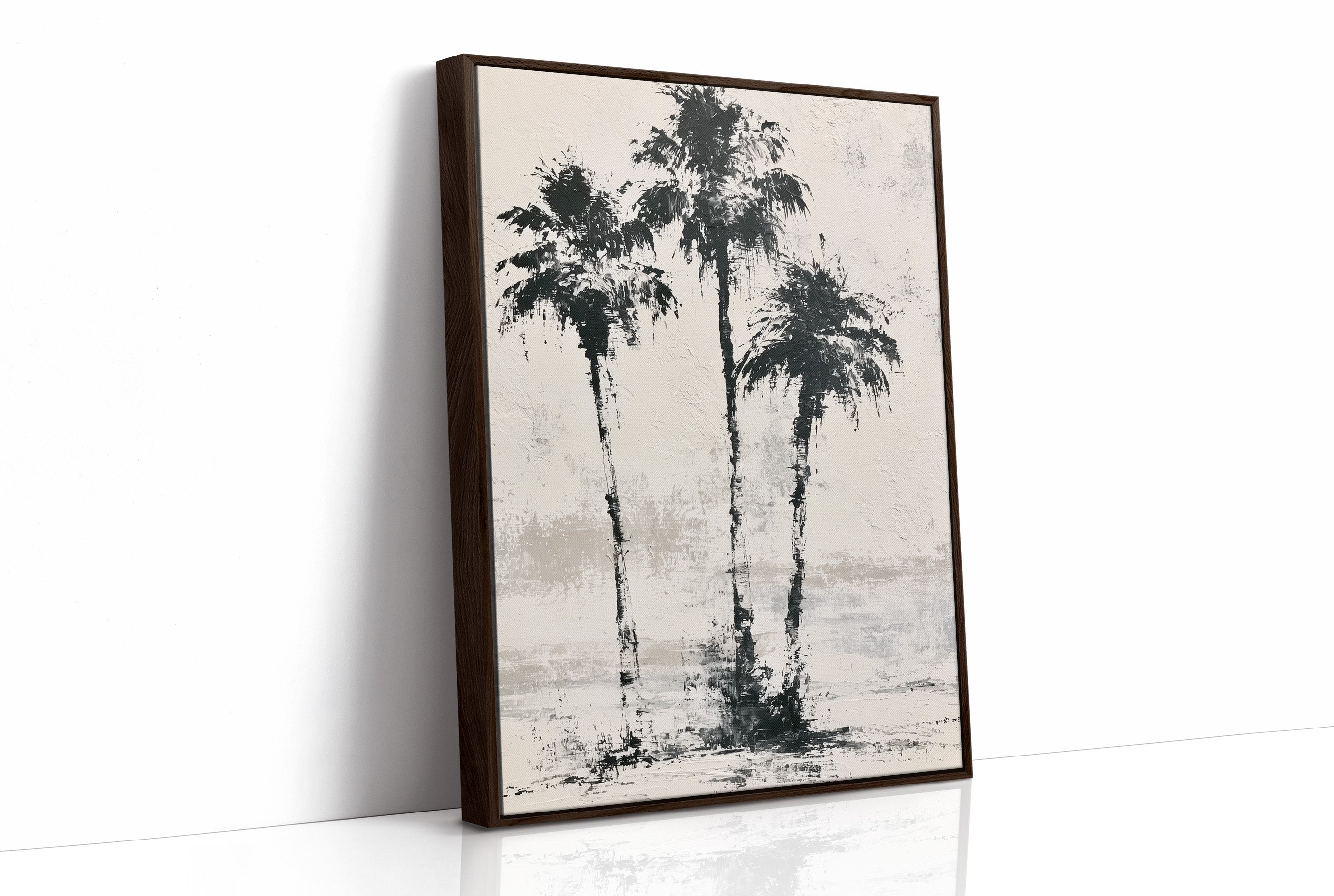 Palms Reaching for Center