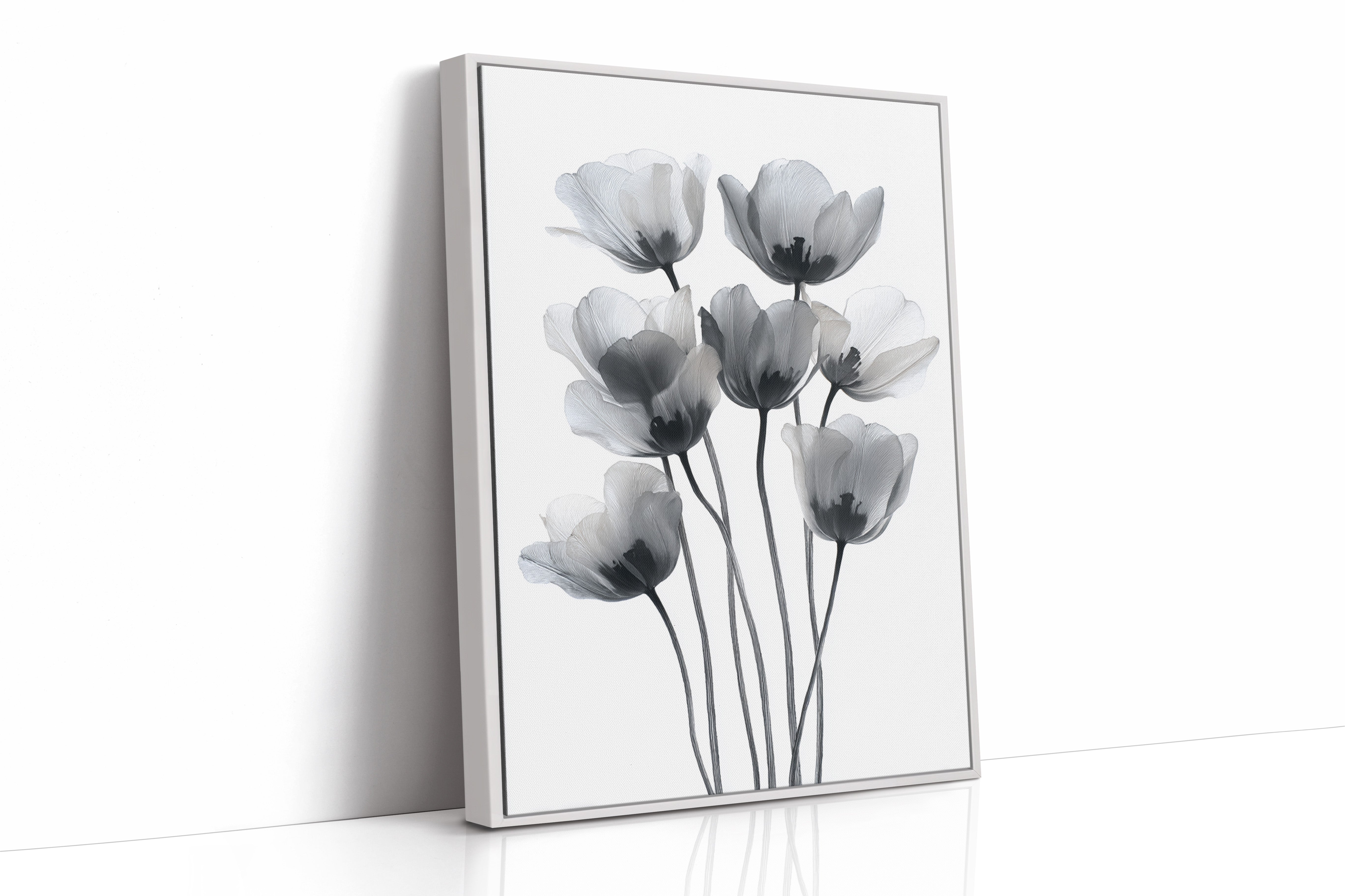 Tulips Dance In Silver Light