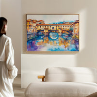 Ponte Vecchio Mirrors Summer Dreams