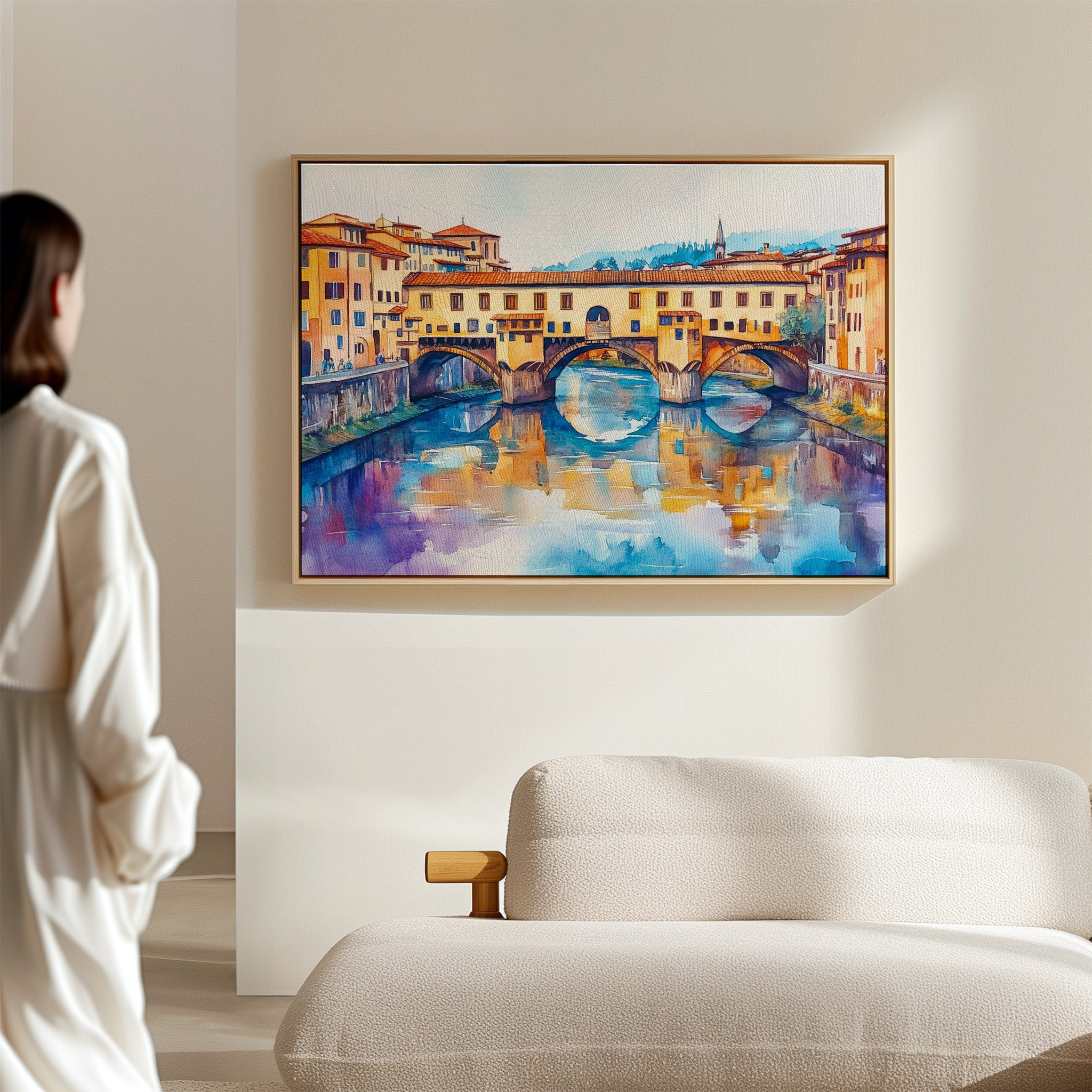 Ponte Vecchio Mirrors Summer Dreams