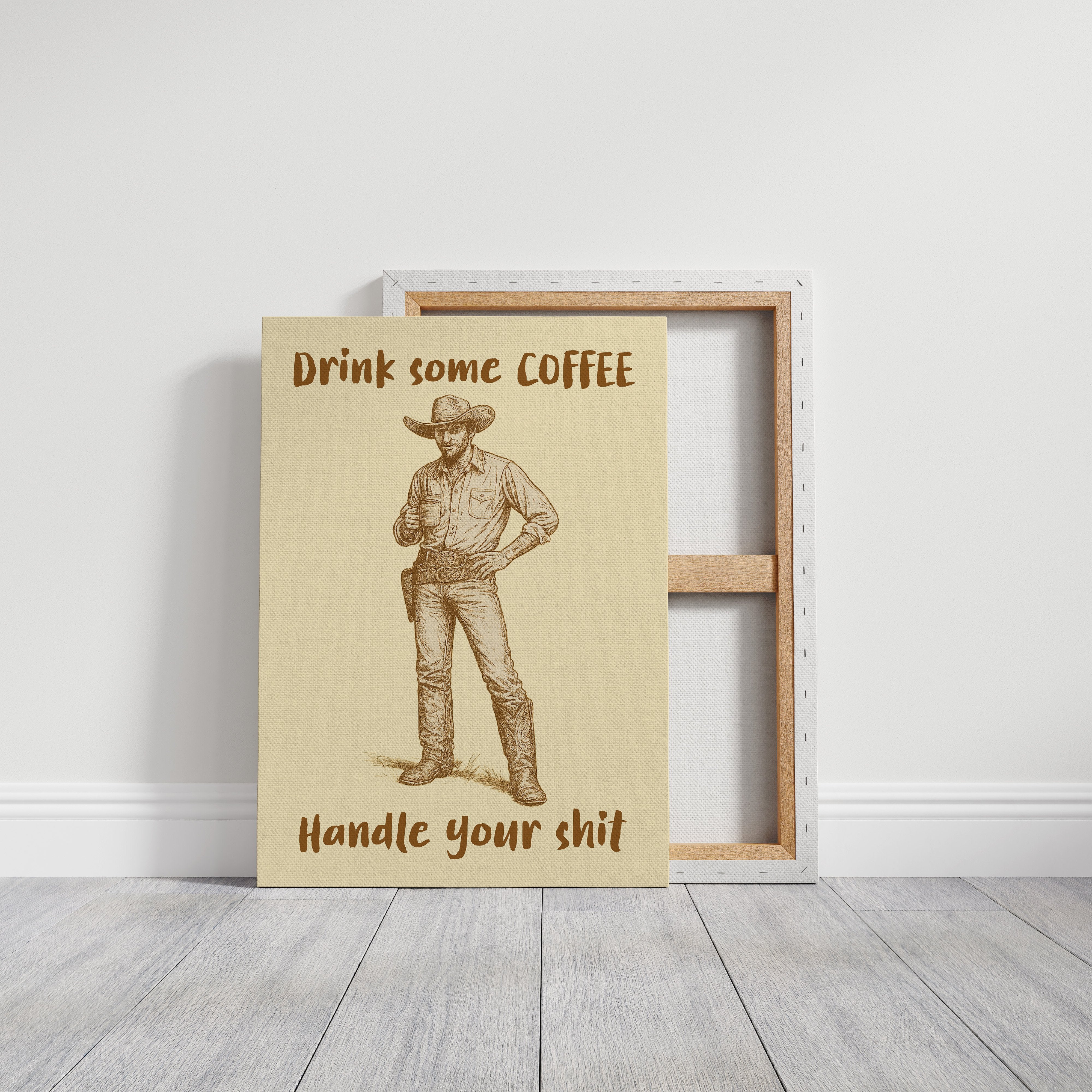 Cowboy Wisdom At Dawn