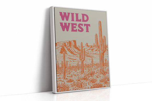 Saguaros Dance Under Magenta Skies