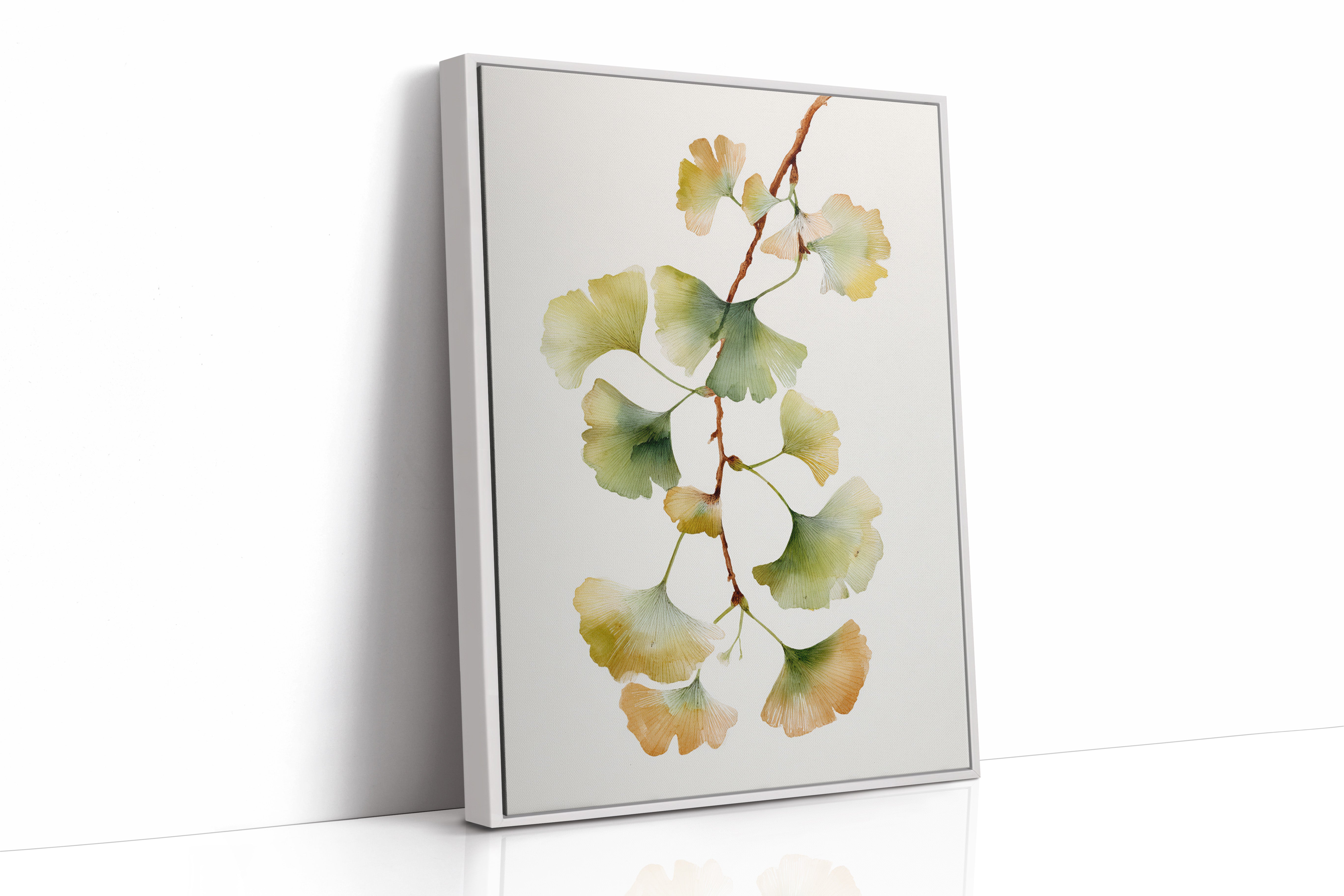 Ginkgo Leaves Write Nature's Poem