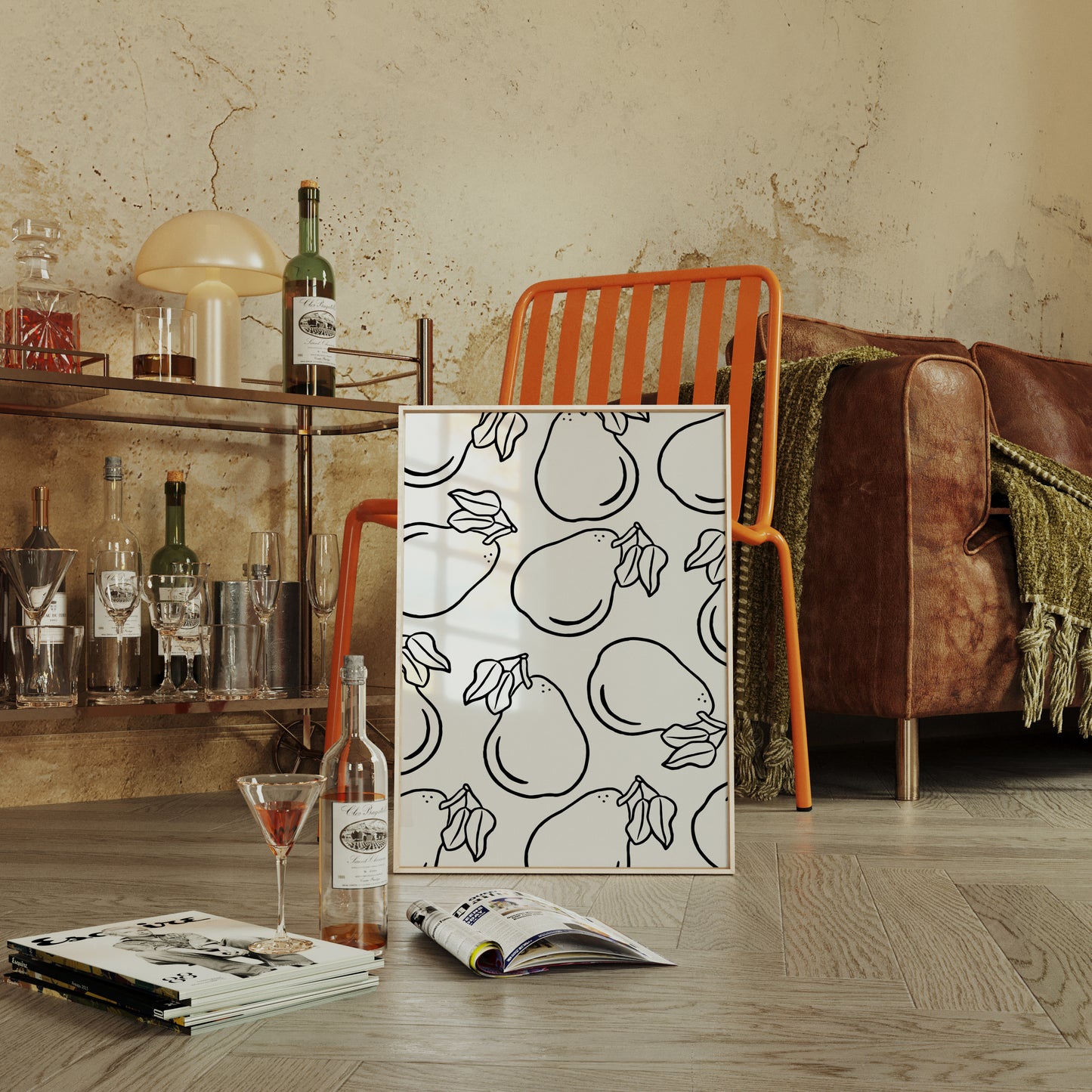 Simple Pears Paint Kitchen Stories