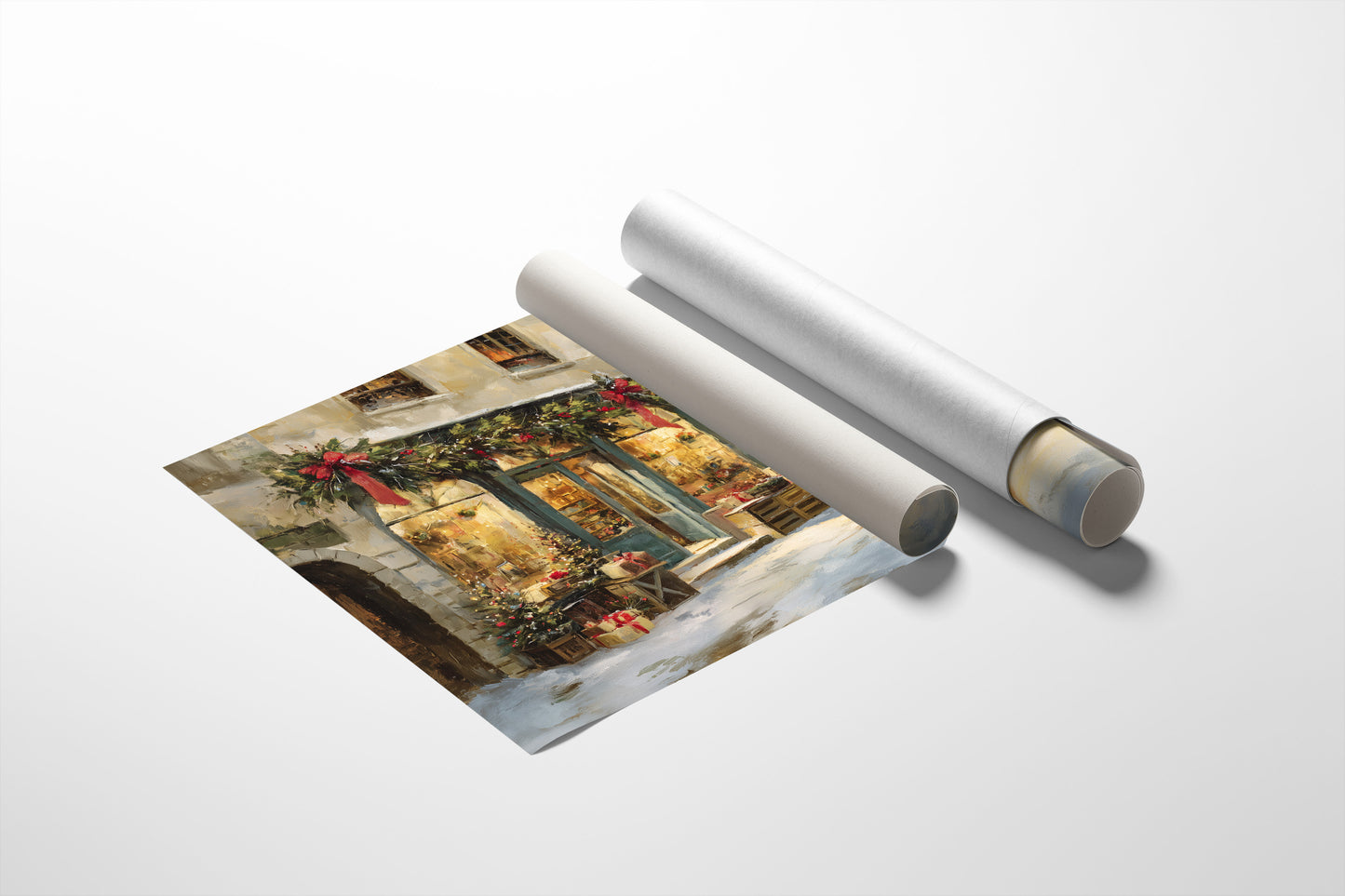 Festive Shops Await December Snow