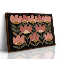 Coral Blooms Dance Against Midnight