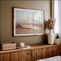 Mountains Bathed In Morning Light
