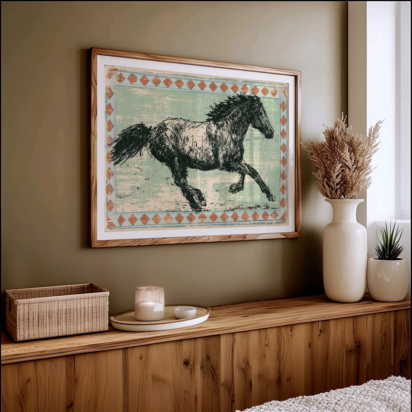 Motion in Sagebrush Green