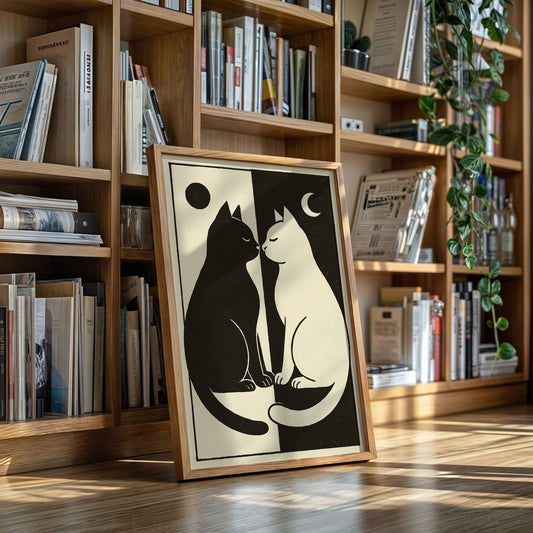 Day Meets Night Through Feline Eyes