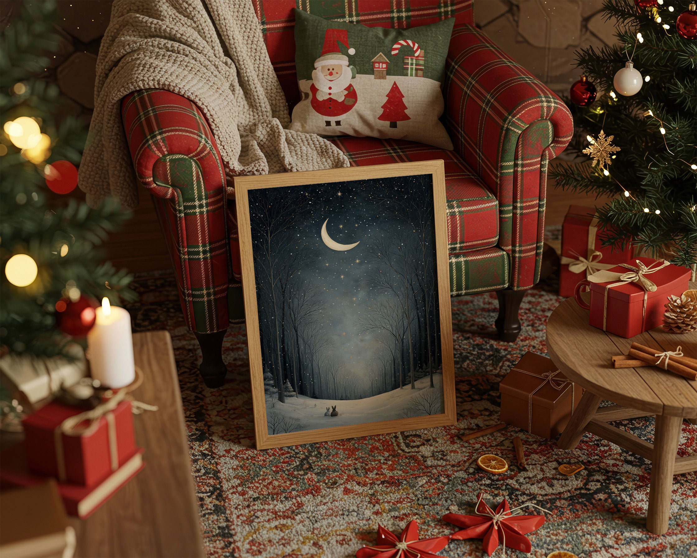 Moonlit Forest Shares Winter Tales
