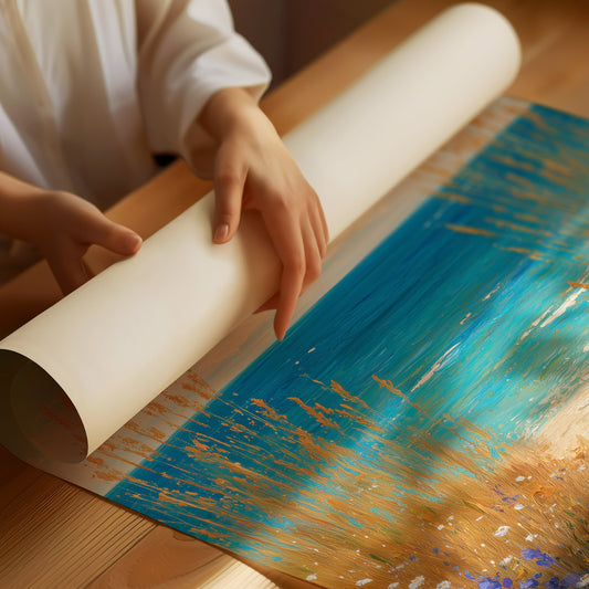 Shoreline Whispers Through Golden Reeds