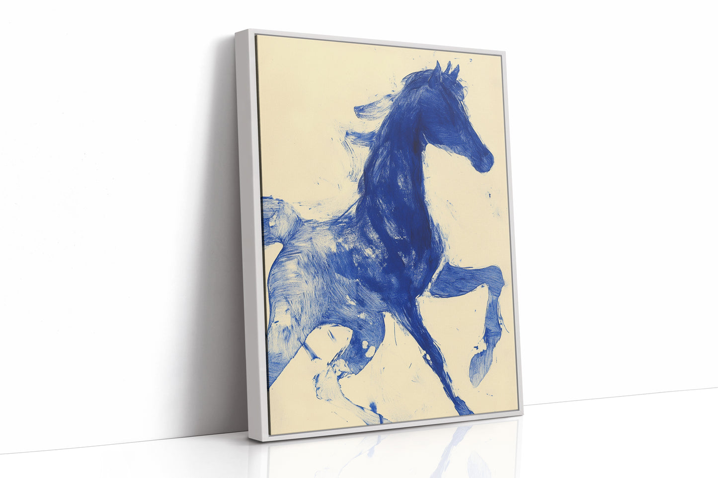 Indigo Stallion Rides The Wind