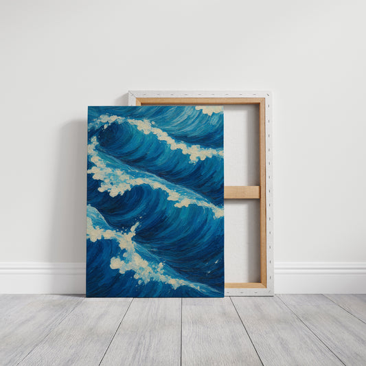 Tides Dance In Cerulean Motion